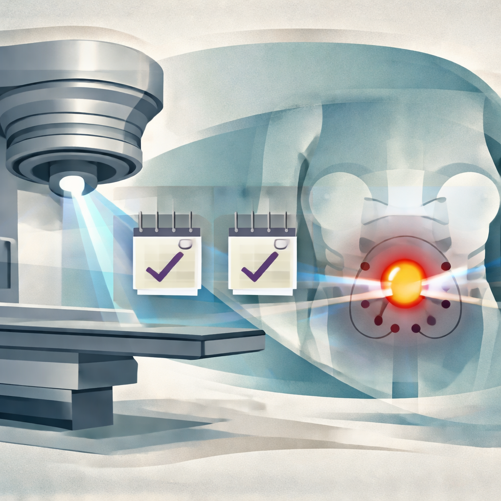 Avances en radioterapia para cáncer de próstata: tratamiento con solo dos sesiones sin aumentar efectos secundarios
