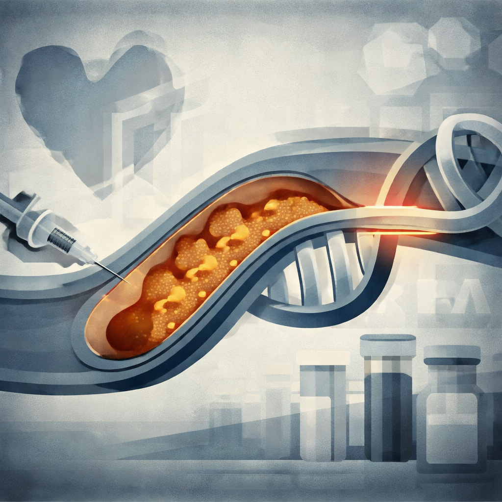 Nueva terapia genética reduce significativamente el colesterol LDL con una sola administración