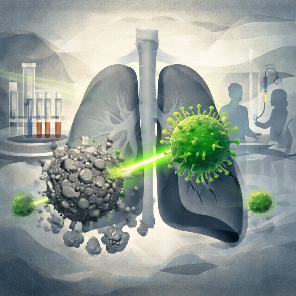 Nuevas estrategias en inmunoterapia celular revolucionan el tratamiento del cáncer de pulmón